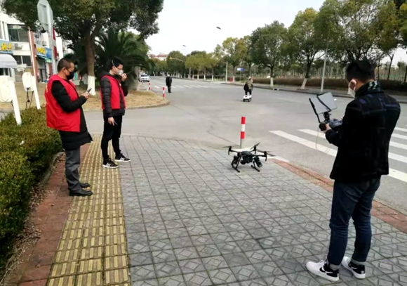人脸识别、无人机、二维码……不可小觑的奉贤智慧“战疫”