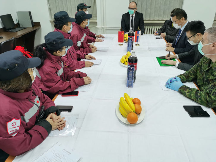 共同战“疫”｜独家！中国专家组的影像日志——初到贝尔格莱德